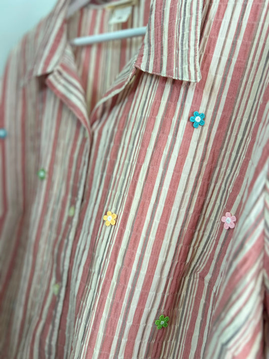 Chemise Vintage Fleurs