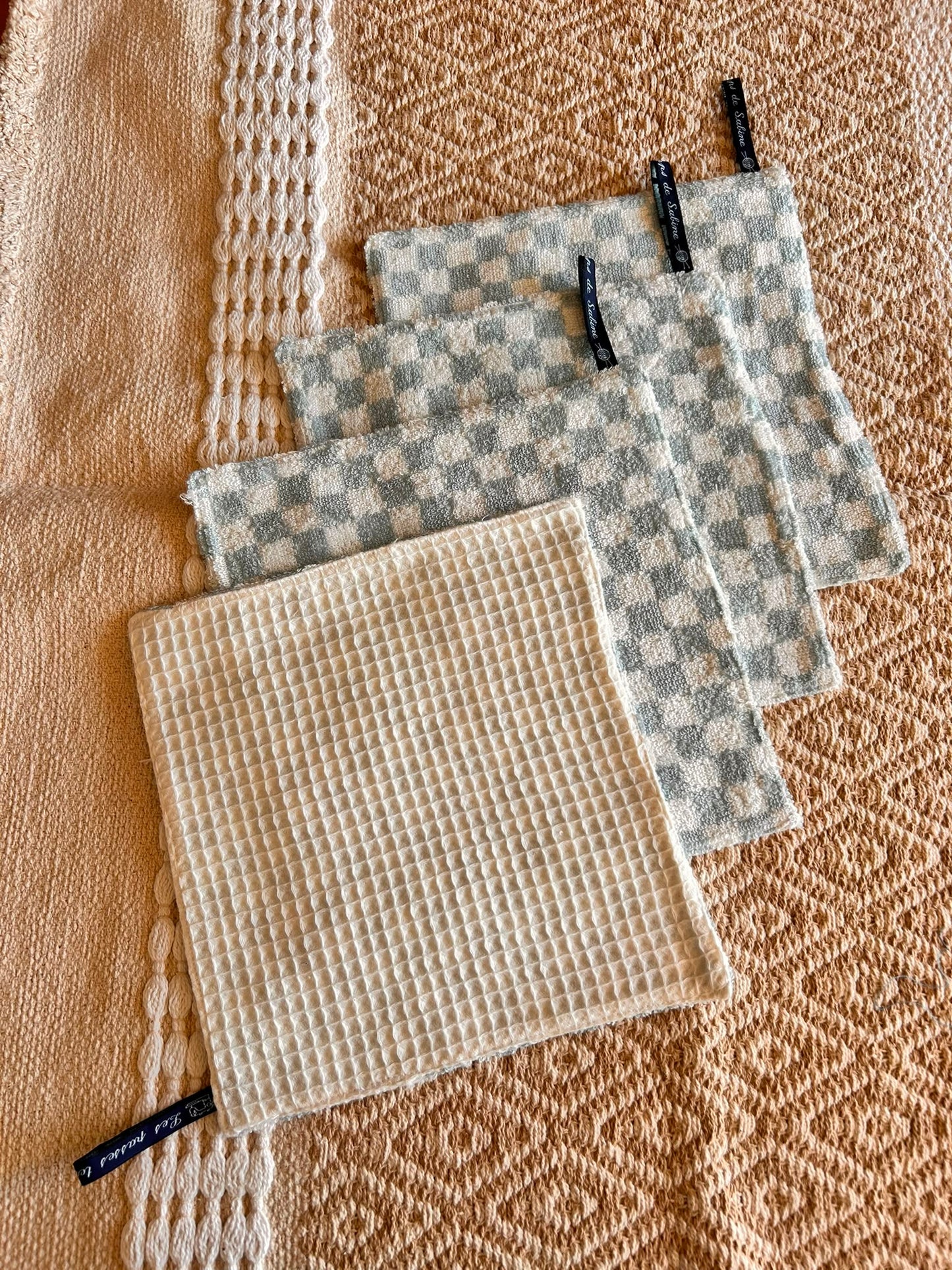 Essuie-tout lavable - Lot de 4 feuilles