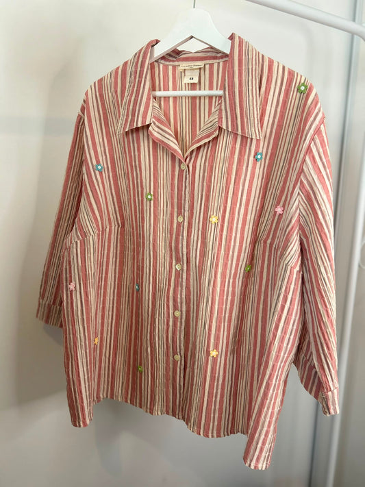 Chemise Vintage Fleurs